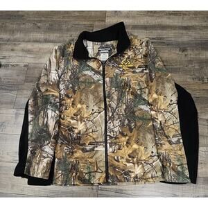 Realtree Zip Up Fleece Camoflauge Pre-owned Size XL 2177